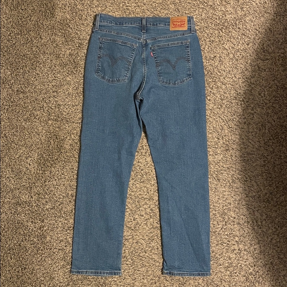 Levi’s wedgie straight jeans -size 31 - Picture 6 of 7